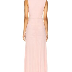 Lovers and Friends Ellie Maxi Dress in Pink – size S
