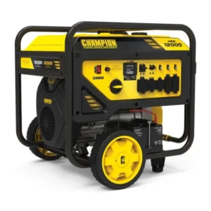 Champion Power Equipment 12,000-Watt Electric Start Dual Fuel Homes Backup Portable Generator with CO Shields