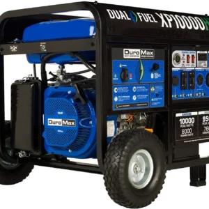 DuroMax XP10000HX 10,000 Watt Portable Dual Fuel Generators.