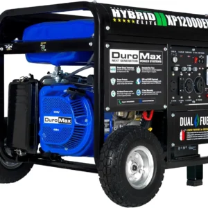 DuroMax XP12000EH 12,000 Watt Dual Fuel Portable Generators.
