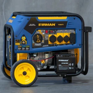 Generator 8000W/ 10,000W Tri Fuel Electric Start 120V/240V with Wheel Kits,