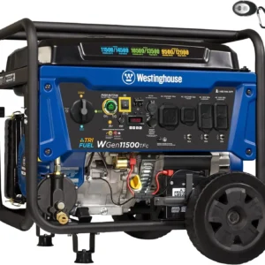 Westinghouse 14,500 Watt Tri-Fuel Portable Generators.