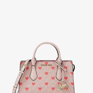 Michael Kors Sheila Small Embellished Signature Logo Satchel