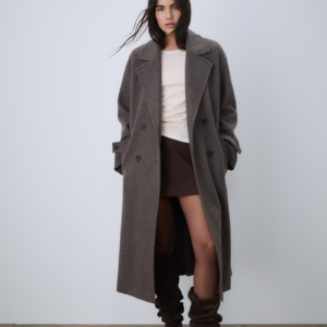 Stradivarius Langer Oversize-Mantel Damen