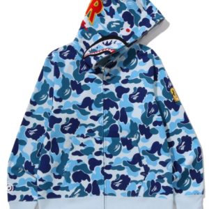 ABC CAMO 2ND SHARK FULL ZIP HOODIE MENS 1M30-115-008