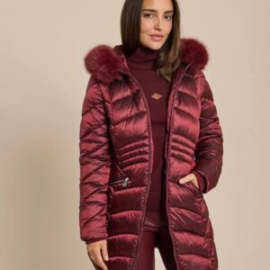 pfeffinger RP Mantel figurformender Stepp+Webpelz