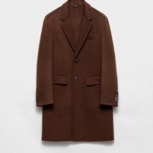 Men’s quince 100% Mongolian Cashmere Overcoat