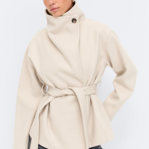 Dame Gina Tricot High Neck Short Jacket