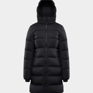 The Super Puff Women’s The Supersnug Puff Mid Jacket in Black | 3XS