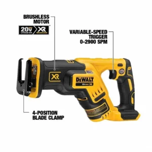 DEWALT Cordless Tool Combination Kit: 6 Tools, 20 V DC Volt, Battery Included, 20V MAX* XR®, 31AC52