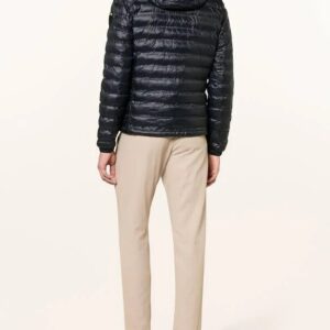 Blue quilted jacket men Charles
