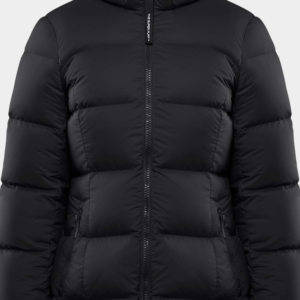 The Super Puff Women’s The Supersnug Puff Mid Jacket in Black | 2XS
