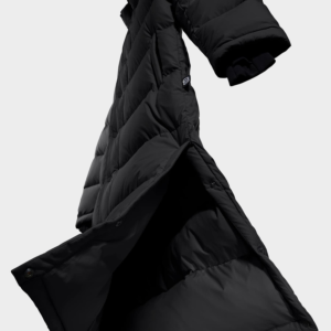 The Super Puff Women’s The Super Puff2O Long Jacket in Black | 3XS