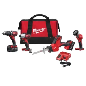 M18™ Cordless LITHIUM-ION 4-Tool Combo Kit