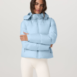 The Super Puff Women’s The Supersnug Puff Mid Jacket in Dew Blue | 2XS