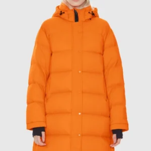 Orolay Women’s Aurora Long Detachable Hooded Down Jacket