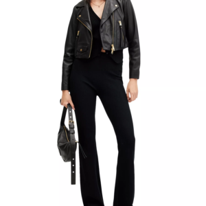 AllSaints Women’s Elora Leather Biker Jacket