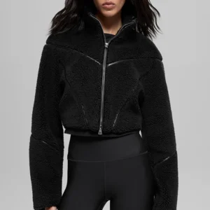 Alo Sherpa Cropped Slope Side Jacket