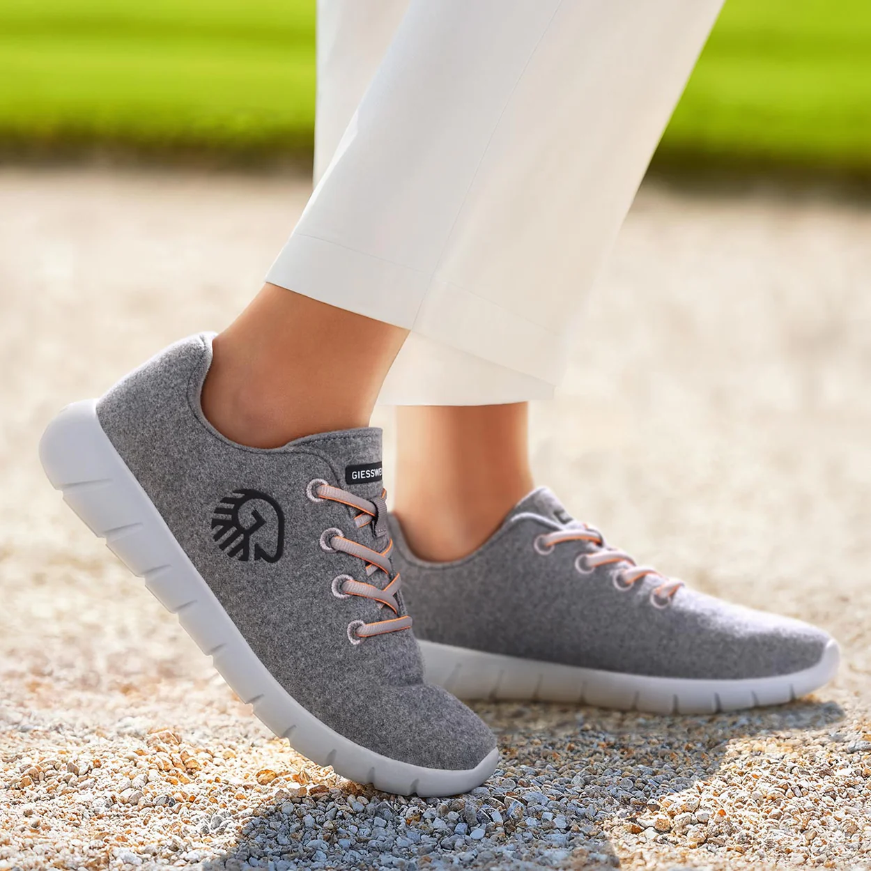 Giesswein Merino Wave Women's Sneakers Merino Wool and Leather