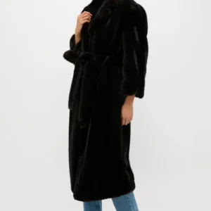 Tuckernuck Brown Fur Carmella Coat