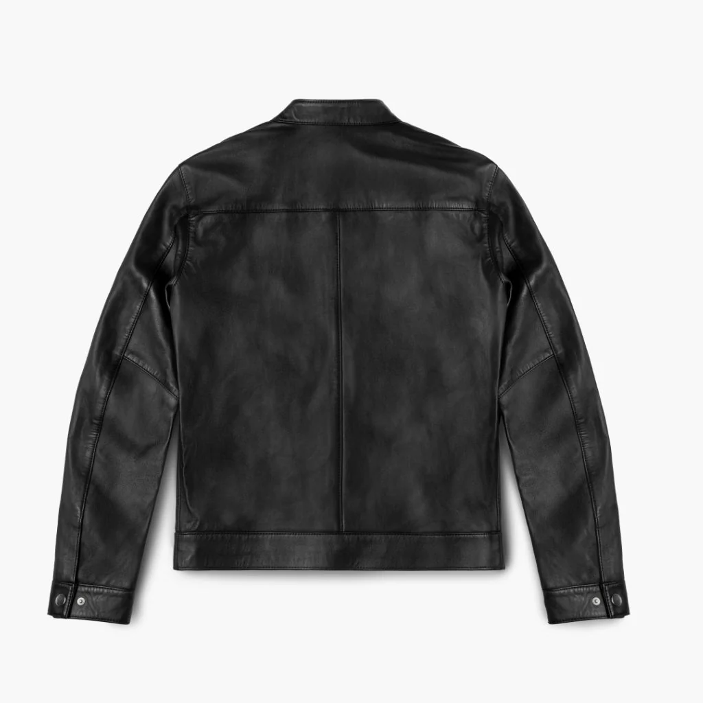 thursday boot company Men’s Thursday Boot Black Leather Racer Jacket