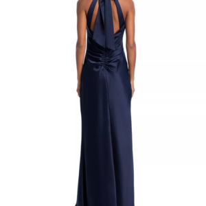 Aqua Women’s Sleeveless Satin Gown